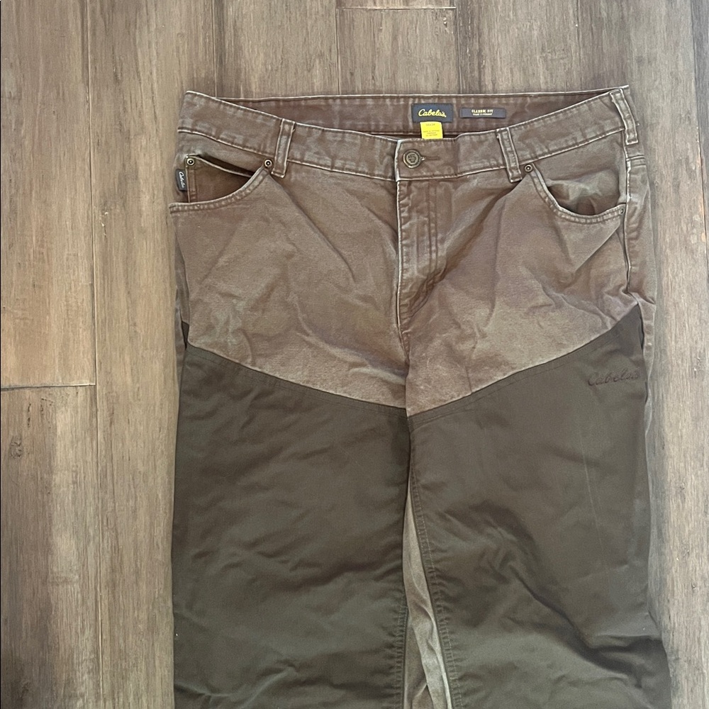 Cabela's Classic Fit Upland Brown Pants Men’s 36x34
